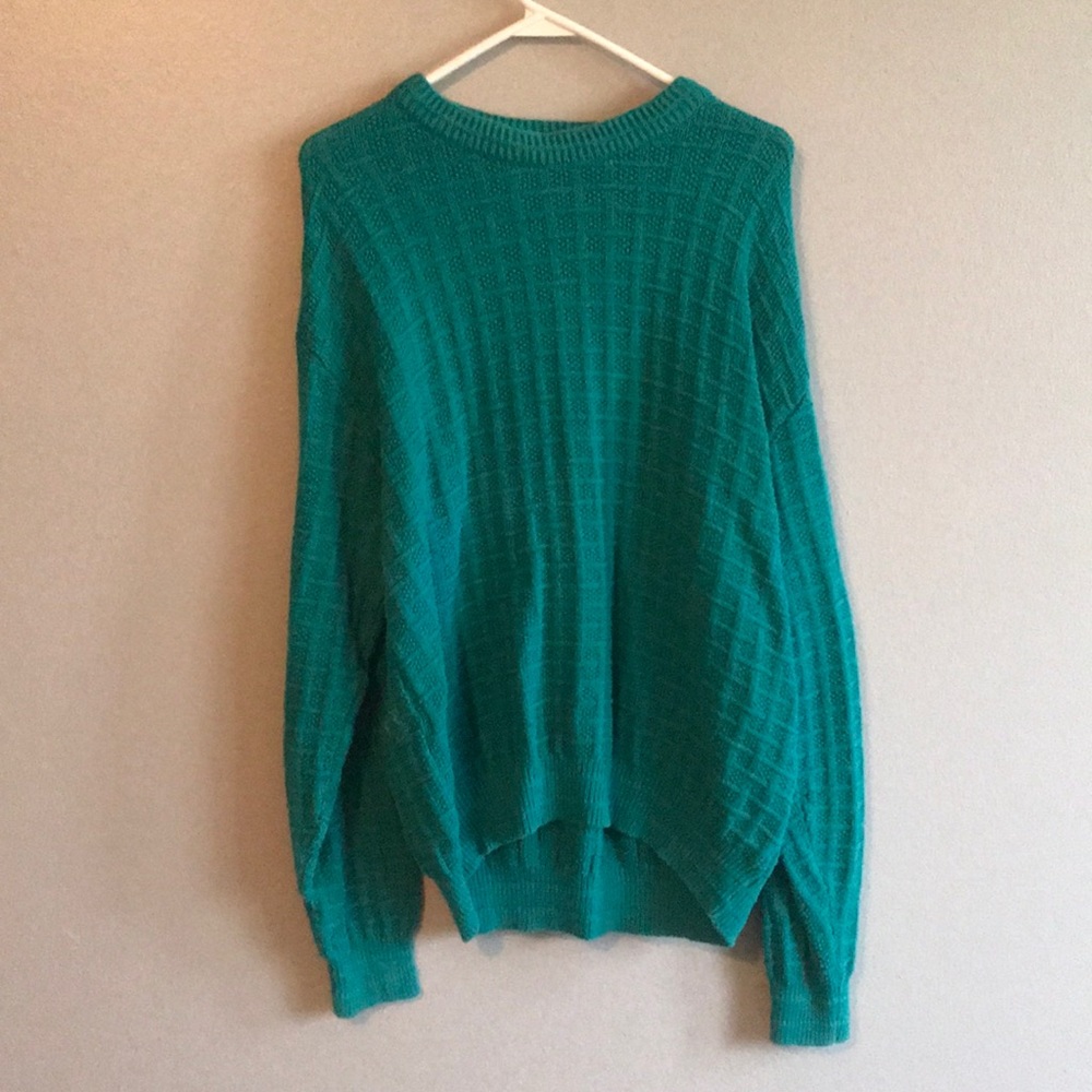 Vintage Teal Sweater
